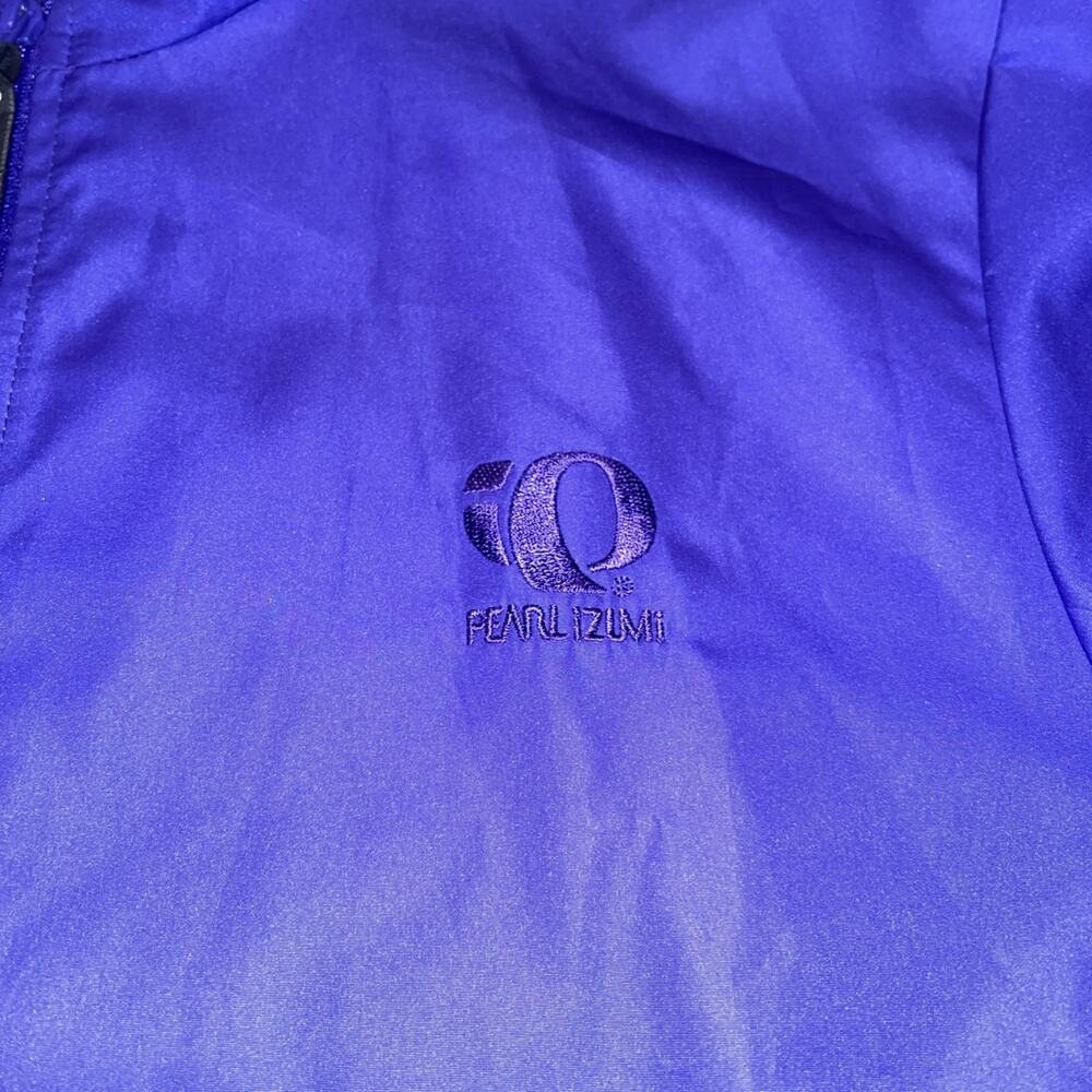 PEARL IZUMI Windbreaker Jacket Women's Purple Full Zip Large - Picture 2 of 5